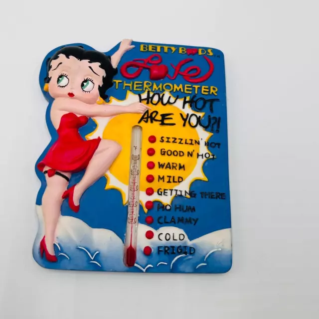 Betty Boop Love Thermometer How Hot Are You?! Rare & Retired TH901