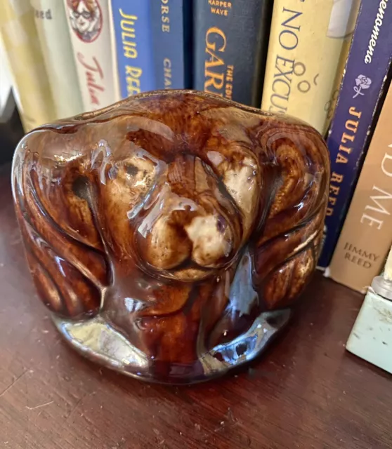 Antique Collectible Ceramic Cocker Spaniel Coin Bank