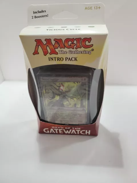 Magic the Gathering Oath of the Gatewatch Vicious Cycle Intro Pack Box Sealed