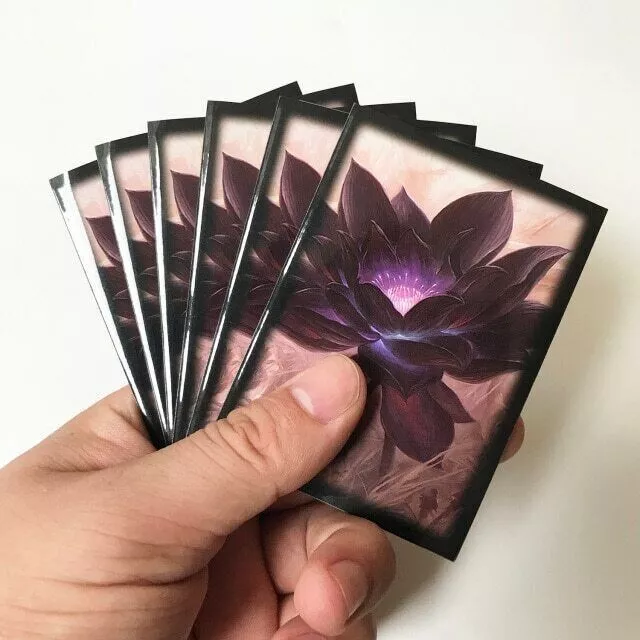 60 PCS Set Black Lotus Matt Scrub For MTG Cards Sleeves Protector TCG FREE SHIPP