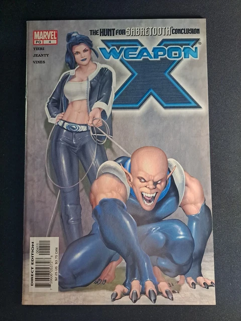 Weapon X #4 - The Hunt for Sabretooth Part 4 - Combined Shipping + 10 Pics!