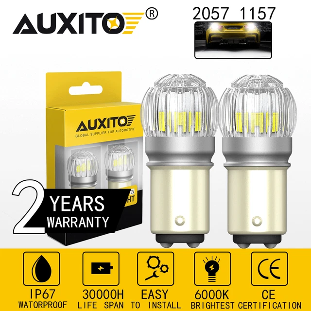 2X BAY15D 7528 1157 LED Reverse/Turn Signal/Brake Tail Lights Bulbs 5630 6-SMD