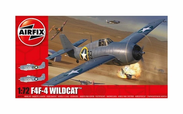 Airfix A02070A - 1/72 Grumman F4F-4 Wildcat - Neuf