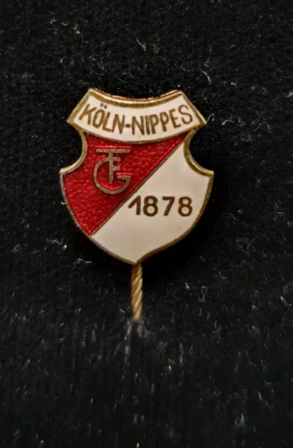 seltene Anstecknadel TFG Köln Nippes 1878 Badge Fußball Nadel Ehrennadel Pin NRW