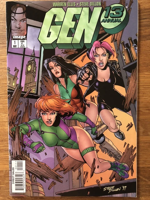 Gen 13 Annual #1 Image/Wildstorm Comics (May’97) London’s Brilliant