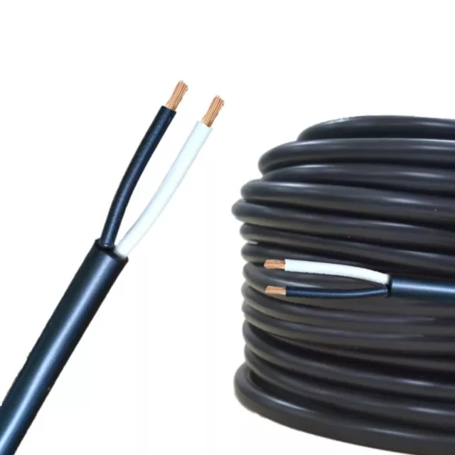 cable redondo 2x0,35 mm² producto por metro 2 núcleos de remolque sw/ws