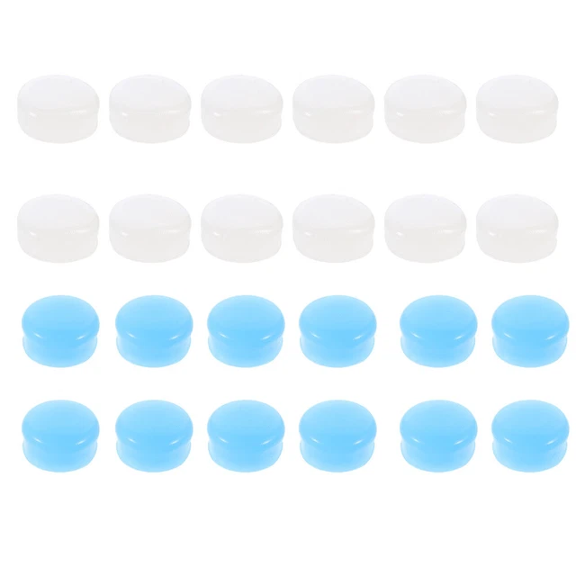 24 pz tappi per le orecchie in silicone moto gel di ciottoli tappi per protezione dell'udito
