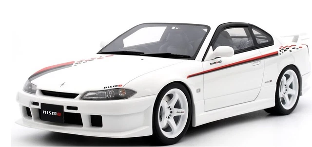 Otto Mobile Nissan Sunny GTI-R Blanc #12 - Rallye Monte Carlo 1992 T.Makinen - Modèle 1/18 Métal Et Plastique