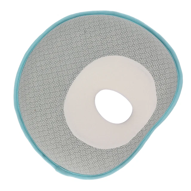 (Blue)Reidio Newborn Pillow Soft And Breathable Baby Head Pillow For Sleeping 2