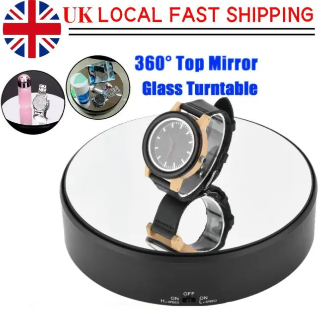 Large Motorized Rotating Display Stand 360° Electric Turntable Shop Show Holder
