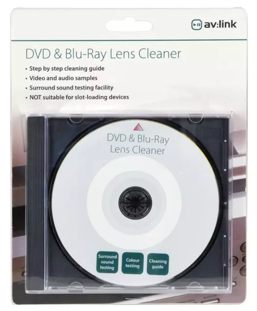 TronicXL Nettoyant de lentille professionnel pour lecteur Blu-ray nettoyage  de disque