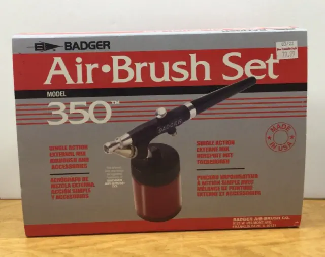 Badger Air-Brush Co. 100-GB M Bakery Airbrush, G Airbrush Medium Head 