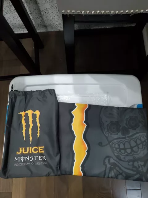 Monster Energy Drink Juice Monster Picnic Blanket Sugar Skull NEW