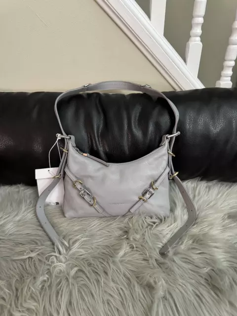 Givenchy Mini Voyou Bag in Leather- Light Grey-Brand New with Tags !