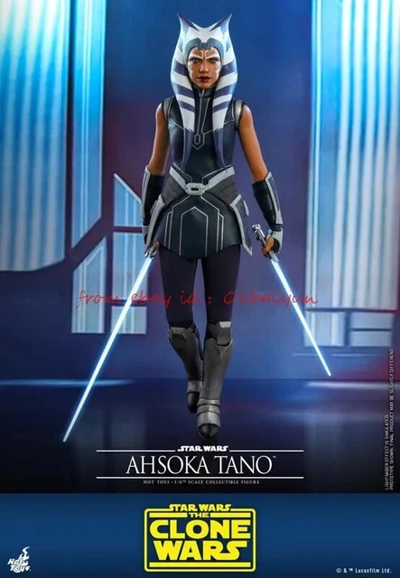 Hot Toys Star Wars: Clone Wars Ahsoka Tano 1/6th Scale Figure New TMS021