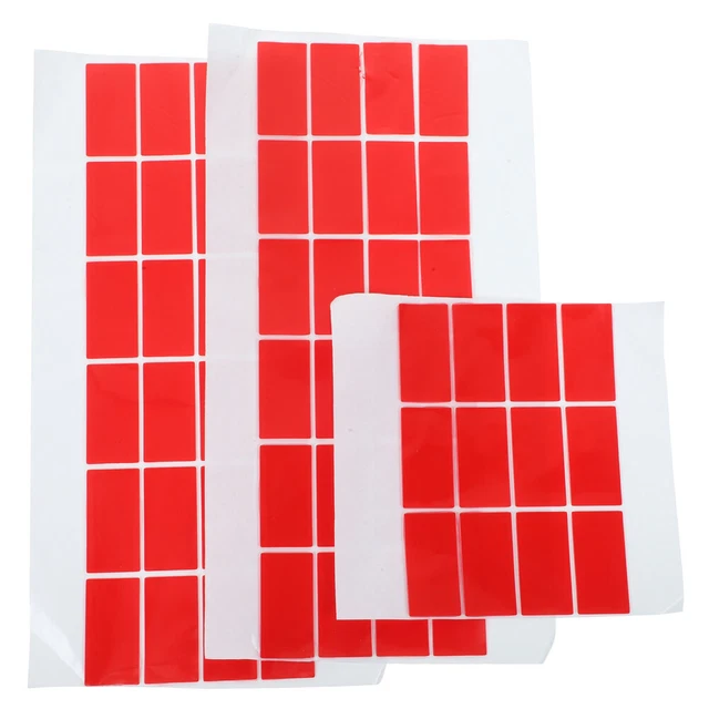 60 Pcs Durchsichtige Aufkleber Doppelseitiges Montageklebeband Transparente