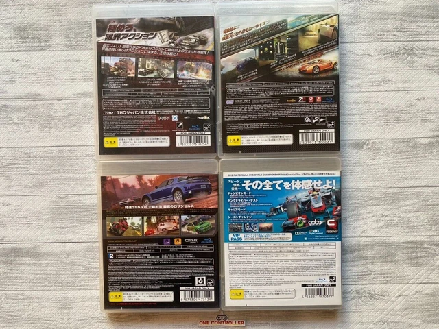 SONY PS3 Stuntman: Ignition & TDU2 & Midnight Club &  F1 2012 set from Japan 2