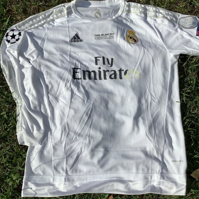 MAGLIA REAL MADRID Finale Champions Milano 2016 Ronaldo Manica