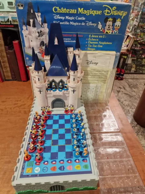 Magic Castle Disney Game Computer Novag Chessboard Ladies