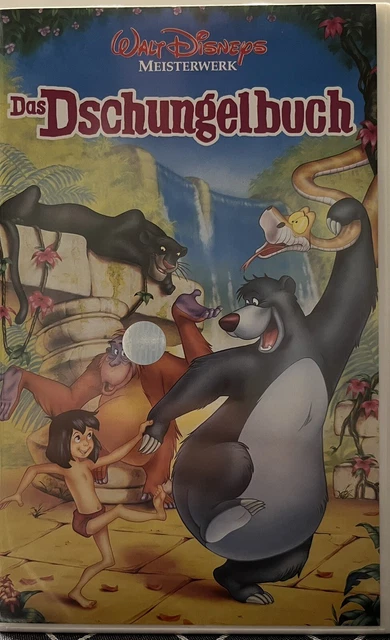 Das Dschungelbuch Vhs 1122 25 Wert DISNEY VHS DAS Dschungelbuch 1122/25 mit intaktem Hologramm, gebraucht