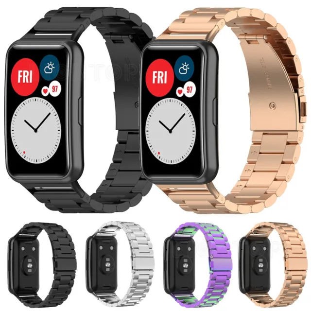Für Huawei Watch Fit Smart Watch Ersatzband Armband Sport Fitness Atmungsaktiv 10