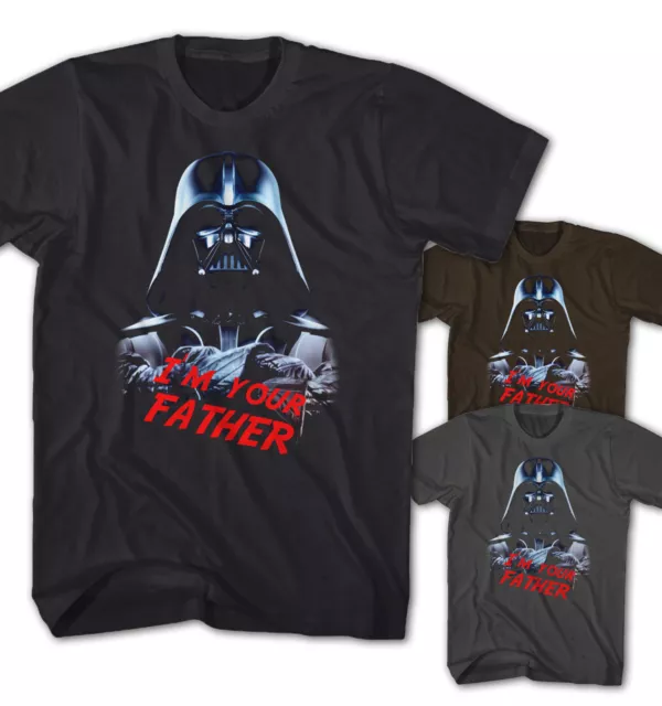 ★Herren T-Shirt Darth Vader I am your Father Star Wars Dark Side Neu DV13315★