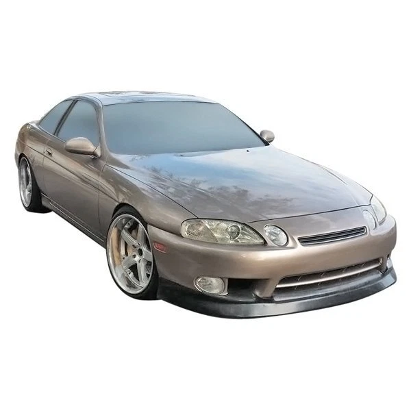 For Lexus SC400 1997-2000 KBD Premier Style Front Bumper Lip Unpainted