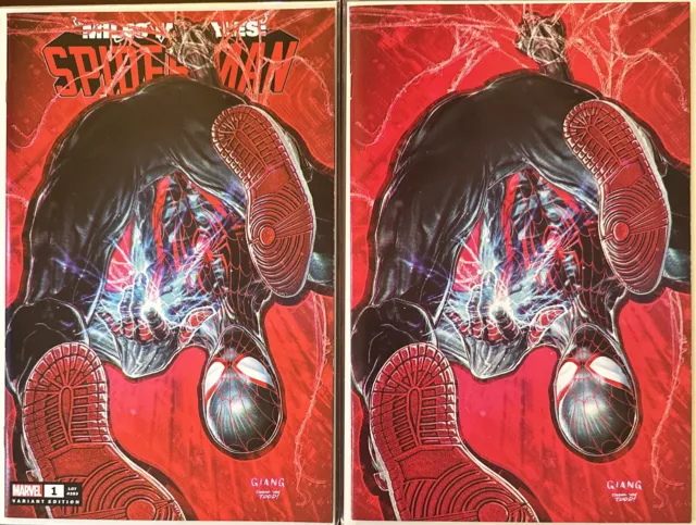 MILES MORALES: SPIDER-MAN #1 Trade And Virgin Set (JOHN GIANG EXCLUSIVE VARIANT