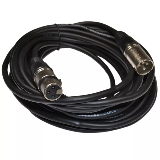 3-pin XLR M À XLR F Câble Pour Shure SM86 SM58 Microphones