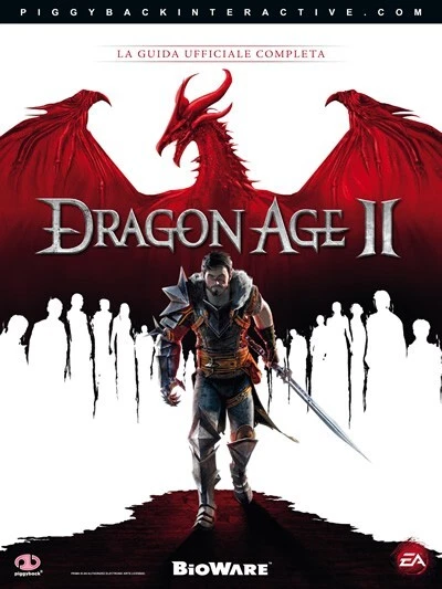 DRAGON AGE II La Guida Ufficiale Strategica Edizione Piggyback. Nuova Sigillata.