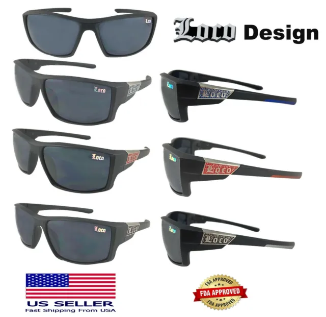 6-12 Pairs New Loco Design Wholesale Bulk high quality driving Sunglasses Unisex