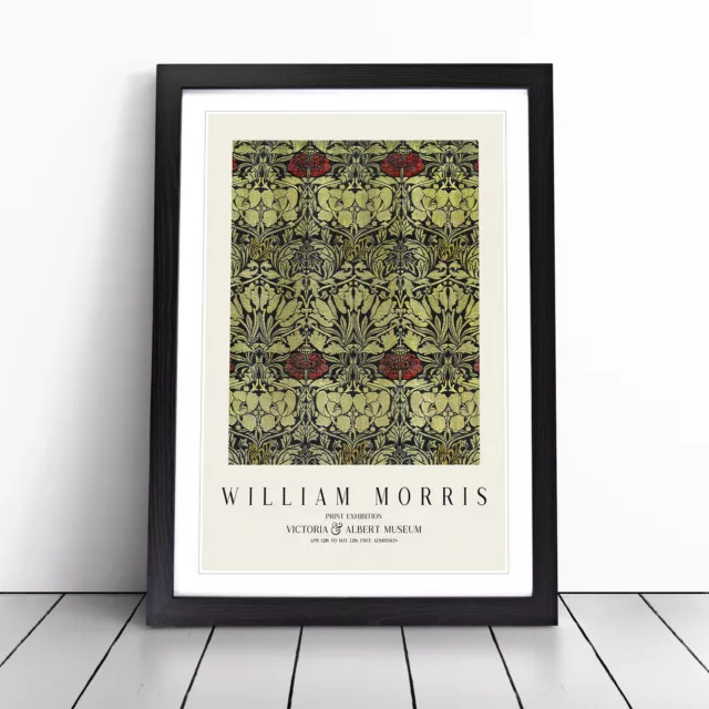 Tulip And Rose Vol.2 By William Morris Wall Art Print Framed Picture Poster