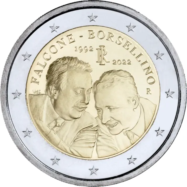 Pièce commémorative neuve de 2 euro ( Italie 2022 )