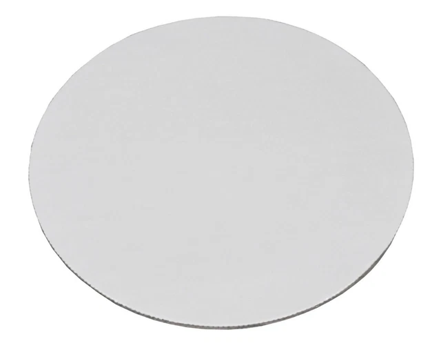 Southern Champion Tray 11213 9" Corrugated Single Wall Cake , Greaseproof, Wh...