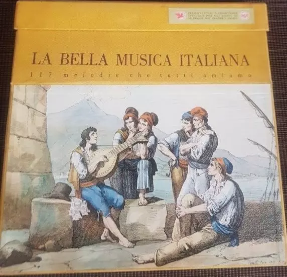 Coffret LP 33 Tours La Belle Musica Italiana