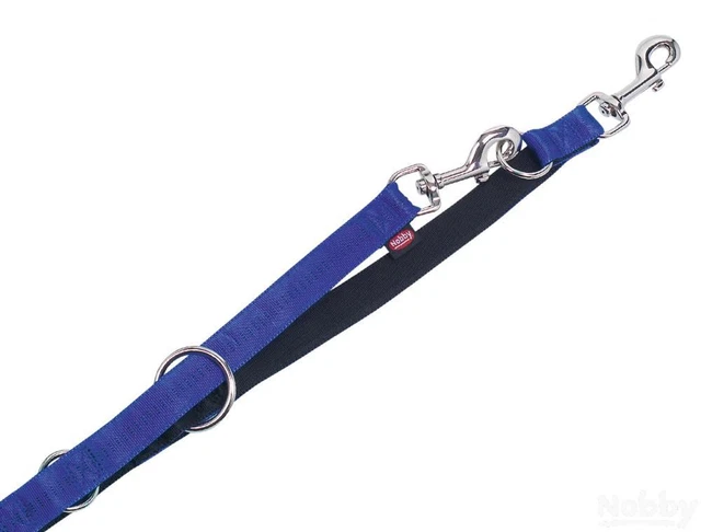 Nobby Führleine Soft Grip blau L: 200cm B: 25mm