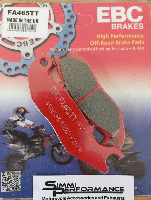 EBC ® - Husqvarna TC250 2014 MXS Off-Road Race ™ Sintered Brake Pads - MOTORCYCL