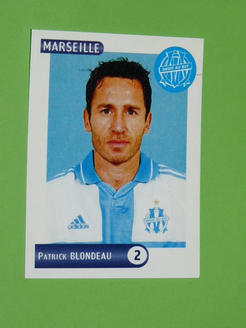 Stickers, albums et sets de cartes sportives, saison 2001 Panini