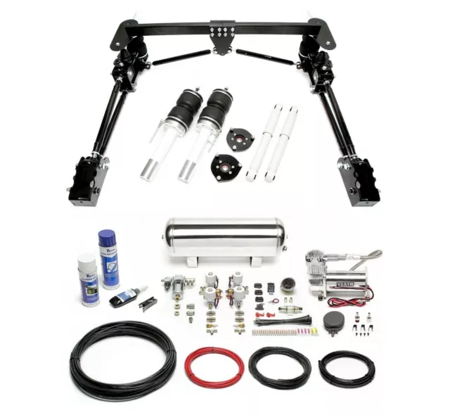 Ta technix Air Châssis Viair Compresseur Kit Argent pour VW Caddy III +IV Typ 2K