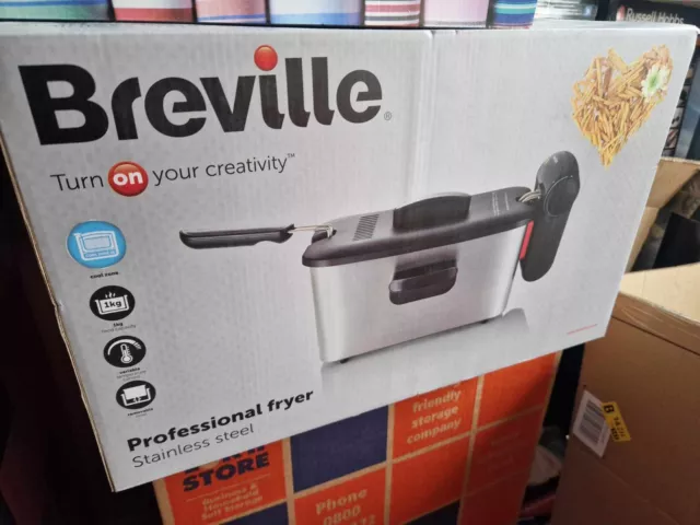 BREVILLE STAINLESS STEEL 3.5 Litre Slow Cooker Crock Pot Itp136