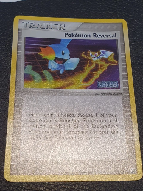 CARTE POKEMON TRAINER Pokémon Reversal Stamp Ex Unseen Forces 88/115 ...