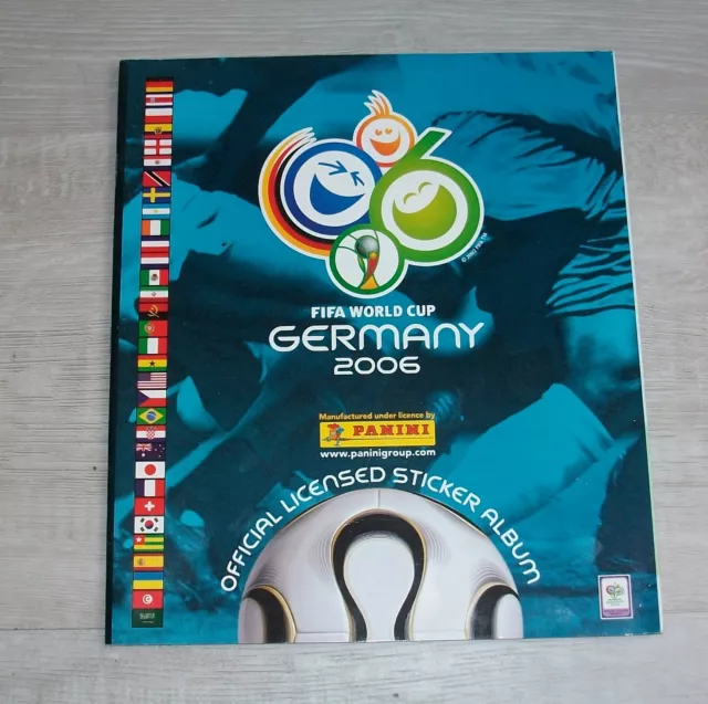 PANINI: Album vide FIFA WC 2006 en ALLEMAGNE, excellent état, comme neuf