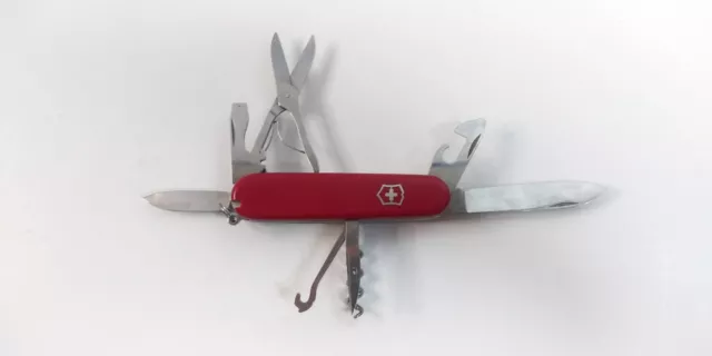 Victorinox Officier Suisse Swiss made stainless Swiss Army Knife No Toothpick