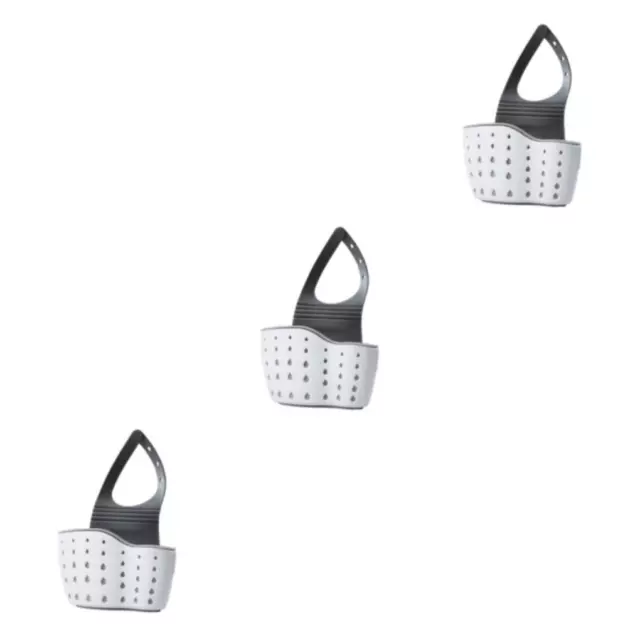 1/2/3 Space-saving Kitchen Sink Hanging Basket Convenient Solution For Storage
