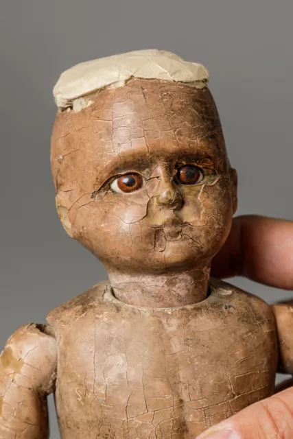 Rare poupée ancienne avec tête en bois, No Jumeau, SFBJ, Bru,