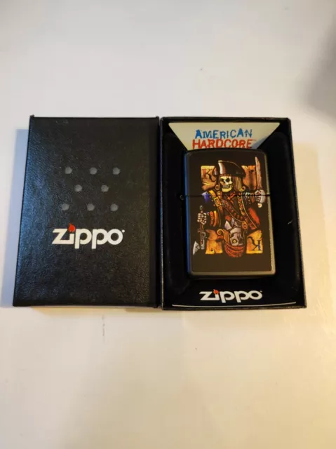 Zippo 001207 American Hardcore Lighter Case - No Inside Guts Insert