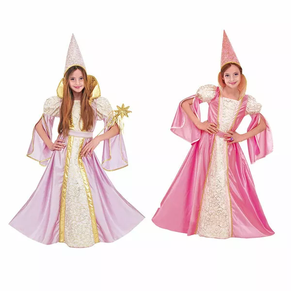 Widmann Costume da Fatina Principessa Chic Delle Fiabe Vestito Bambina Carnevale