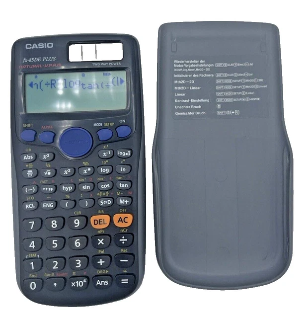 Casio Taschenrechner Fx 85 De Plus CASIO FX-85DE PLUS Wissenschaftlicher Taschenrechner EUR 26,99
