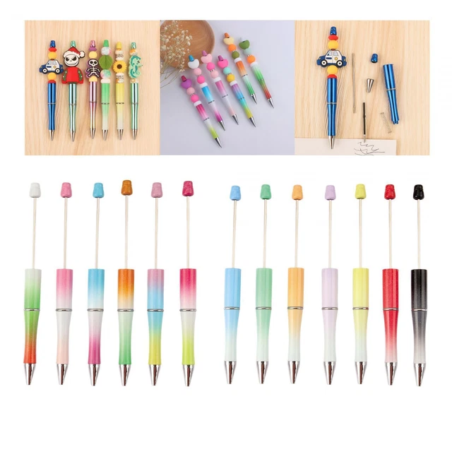 13 Stück verschiedene Perlenstifte, DIY Perlen-Kugelschreiber zum Zeichnen
