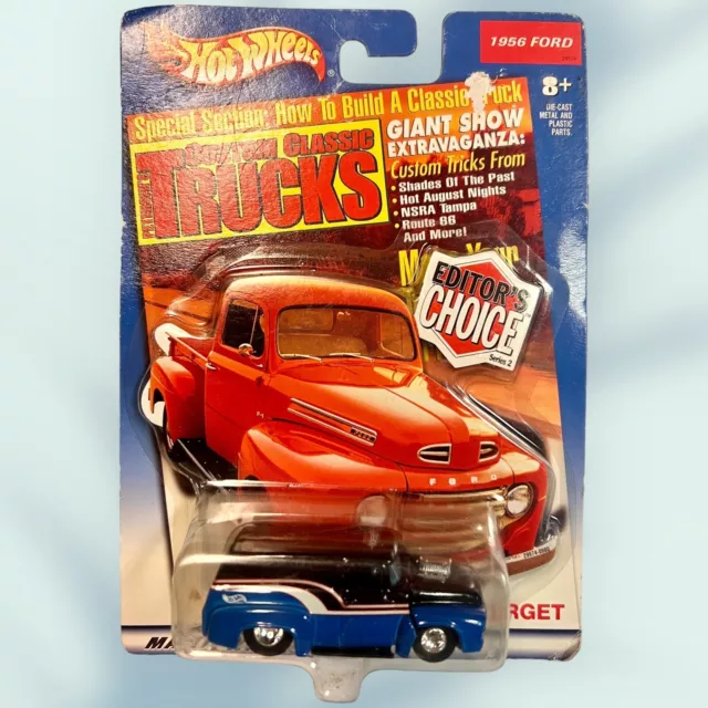 Hot Wheels Petersen's Custom Classic Trucks 1956 Ford Editor's Choice Series L12